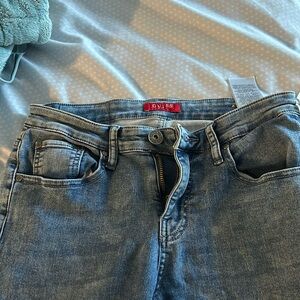 Size 30 faded denim Guess.  Low rise skinny